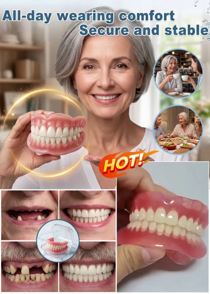 🔥High-Quality Denture Set🔥👍Buy One Get One Free! 99.9% Positive Feedback Rate, 99% Repurchase Rate! 👍