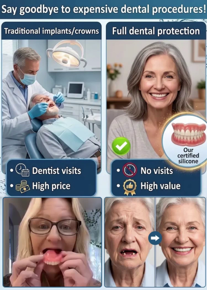 🔥High-Quality Denture Set🔥👍Buy One Get One Free! 99.9% Positive Feedback Rate, 99% Repurchase Rate! 👍