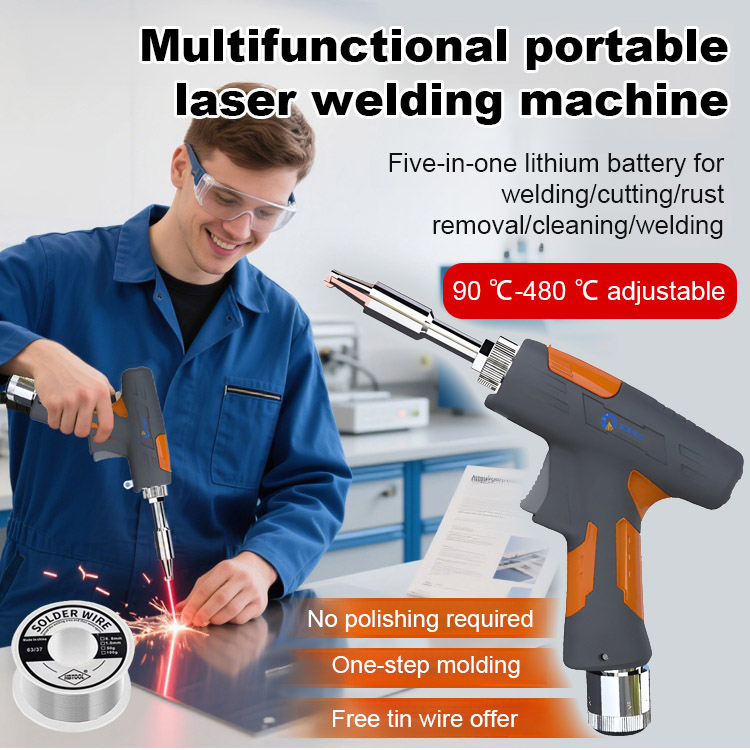 🔧The German-made handheld laser welding machine is finally back on the market! 📌It boasts an ultra-high voltage of 2000 watts, enabling precise welding in just 0.1 seconds, increasing efficiency by up to 500%.