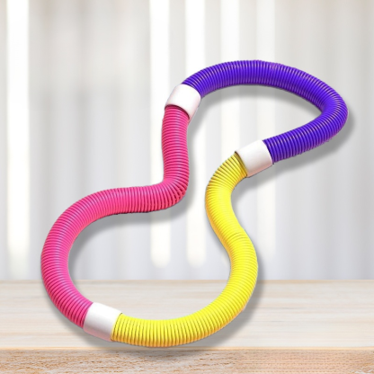 【💪💪💪Lose Belly Fat in 15 Days】 This soft hula hoop features a dual-spring design that massages your waist and abdomen while burning fat. It helps you slim your waist, shape your figure, and improve your health.