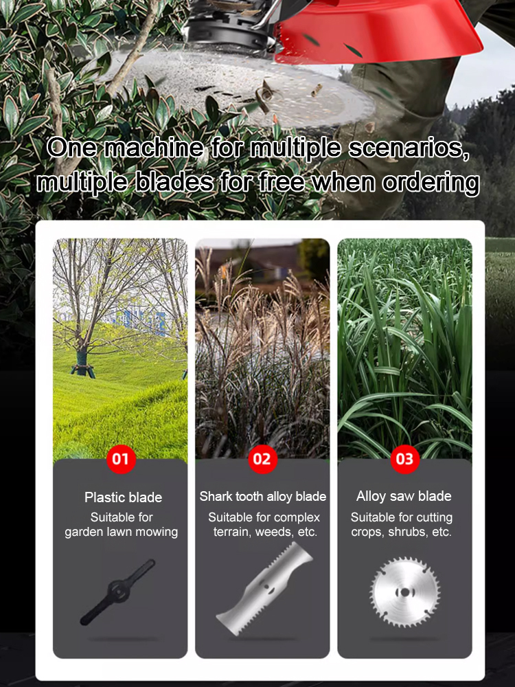 🔥🔥🔥The cordless lawn mower imported from Germany does not require a power cord and does not consume oil, saving a lot of fuel costs. It can quickly mow a 1,000 square meter garden in 3 minutes.