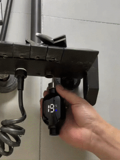 【⚡No electricity required all year round】LED real-time temperature display🔴Fully waterproof and leak-proof for enhanced safety, compatible with all faucet models✅😊Reaches 38°C in 3 seconds, adjustable up to 100°C