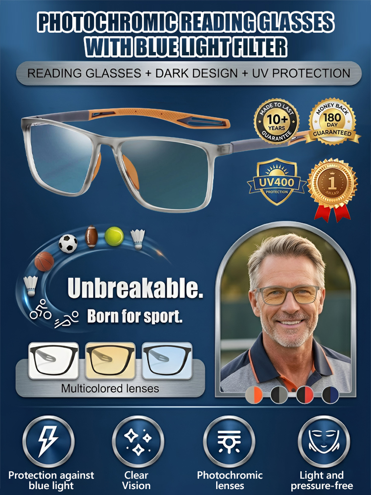 AI intelligently detects and adjusts to any prescription, suitable for both nearsightedness and presbyopia, with free adjustment from 100° to 1000°, effectively blocking 99.9% of blue light and sunlight glare, and reducing eye fatigue by 98%.