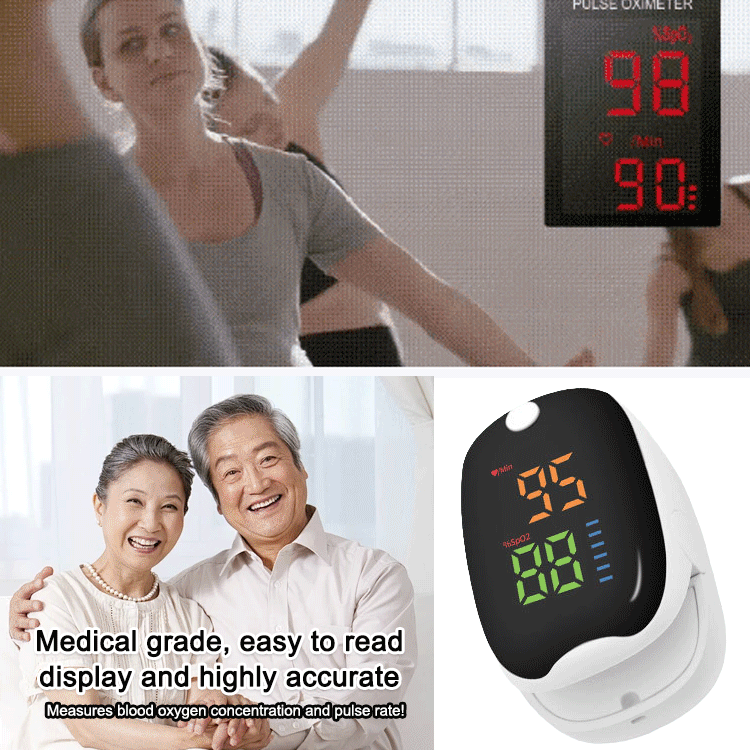 【24-Hour Health Monitoring】With an accuracy rate of up to 99%, this device requires no blood draws or injections, measuring blood glucose, blood pressure, and blood oxygen levels in just 3 seconds.