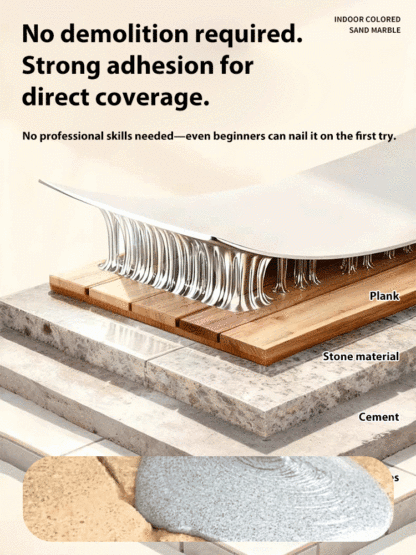 ✅ Suitable for a variety of surface materials, including concrete, wood, and tile. ✅ Ideal for indoor and outdoor projects, including kindergartens, shopping malls, supermarkets, patios, and more.