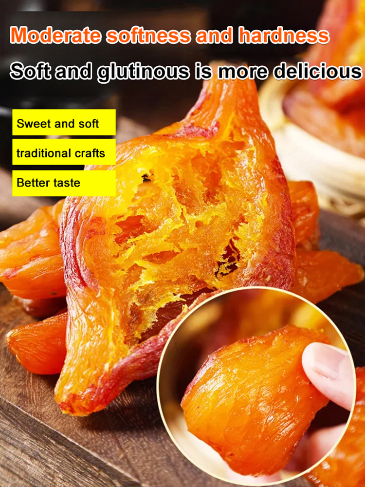 🍠Sugar-free sweet potato fries from Spain's best sweet potato growing region. Made from pure sweet potatoes, zero fat, and no additives. Carefully prepared using a three-step steaming and baking process.