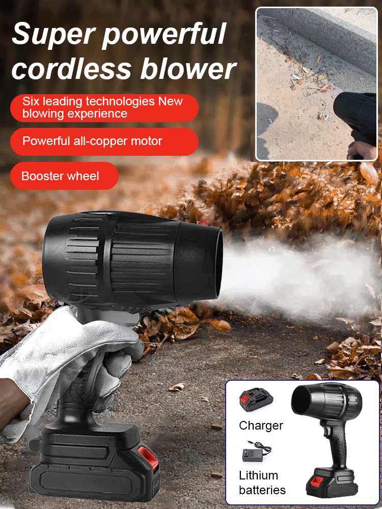 【Clean your yard in 3 seconds】The most powerful hair dryer ever, with 10 times stronger airflow, combining blower and vacuum functions.