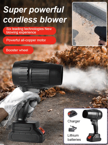 【Clean your yard in 3 seconds】The most powerful hair dryer ever, with 10 times stronger airflow, combining blower and vacuum functions.