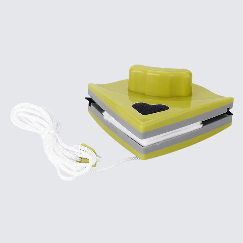 Effortless double-sided glass wiper