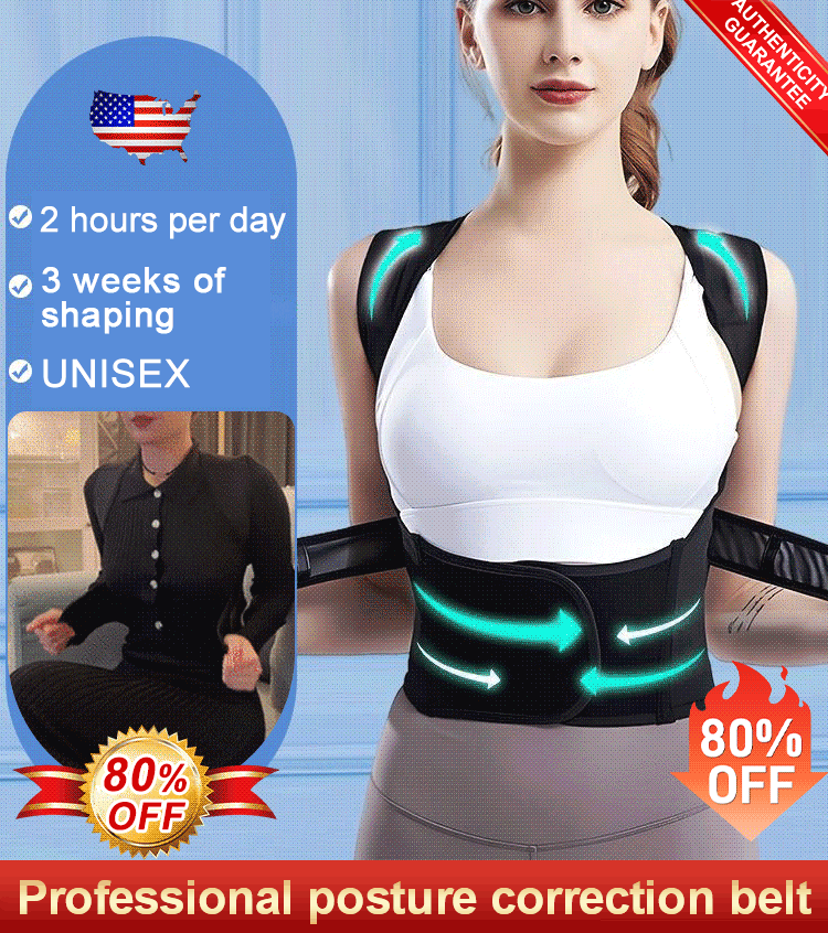 【Recommended by Orthopedic Experts】Dual pressure design effectively reduces shoulder and back pressure, improving posture. Use for 2 hours daily, and see results in 7 days. 10x money-back guarantee if no results are seen.