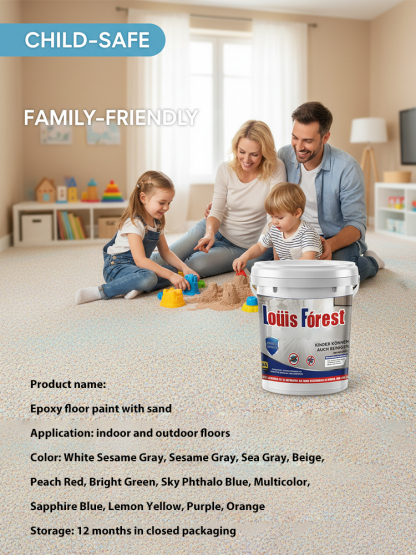 ✅ Suitable for a variety of surface materials, including concrete, wood, and tile. ✅ Ideal for indoor and outdoor projects, including kindergartens, shopping malls, supermarkets, patios, and more.