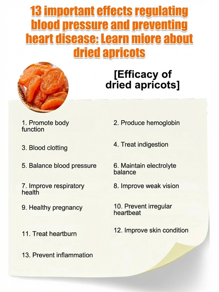 Seedless golden apricots from California's Central Valley are a pure, natural, healthy, and organic food, rich in nutrients and offering 13 major health benefits. The flesh is thick and has a sweet and sour taste.