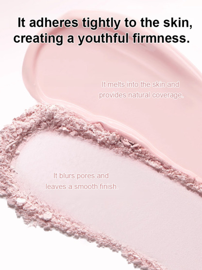 【💗Korean Celebrity Makeup Look】✅Smooths facial contours and dark circles in 1 second👩Looks 20 years younger, blends naturally with the skin, easily conceals imperfections😊Creamy cream foundation texture, refreshing and non-sticky
