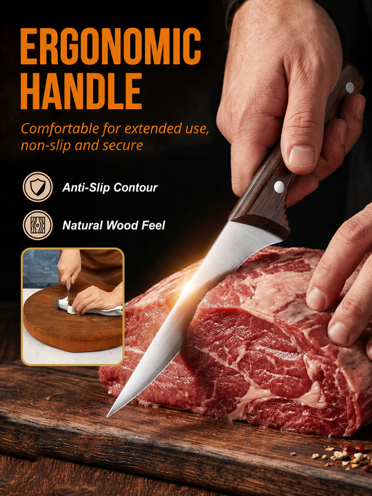Aerospace-grade alloy blades ensure 20 years of lasting sharpness. Slicing meat is as easy as cutting tofu.
