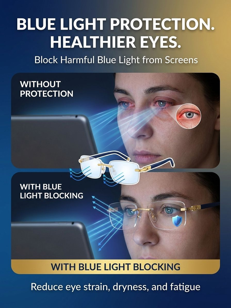 【Vision Restored to 20-Year-Old Condition】Smart Zoom Comfort Reading Glasses