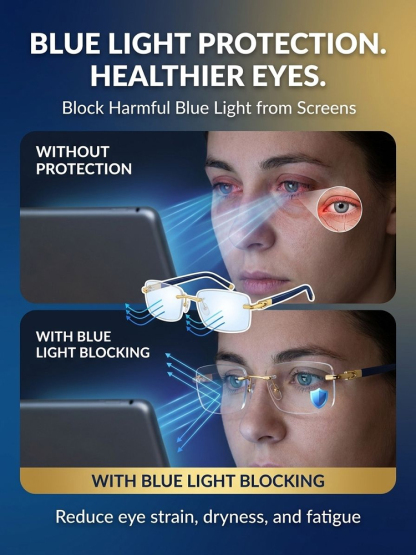 【Vision Restored to 20-Year-Old Condition】Smart Zoom Comfort Reading Glasses