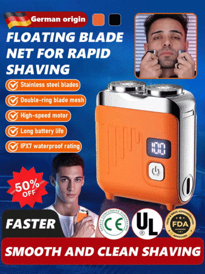 The latest full-body shaver developed by the University of Munich won first place at the Berlin exhibition! 🏆 Lifetime warranty.