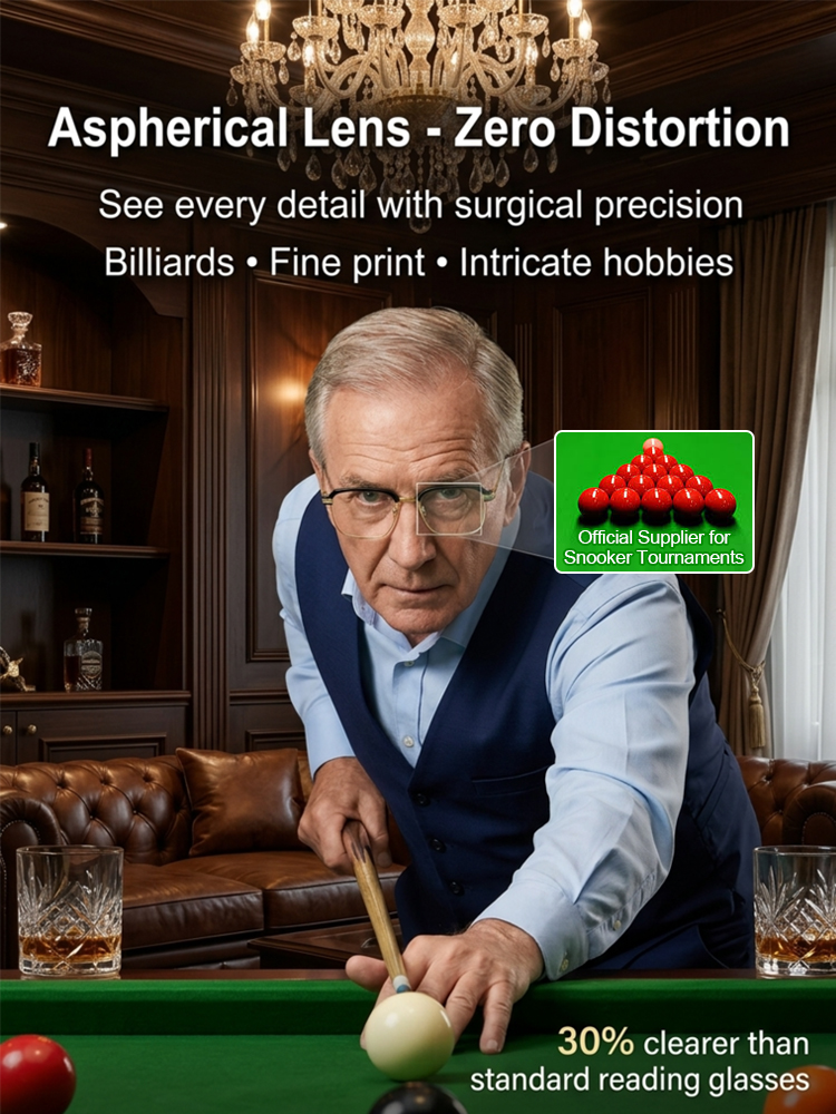 💎【Say Goodbye to Expensive Treatment Costs】Intelligent Zoom Progressive Lenses | Auto-focus for Myopia and Hyperopia | Four-in-one function, including sunglasses and blue light filtering lenses