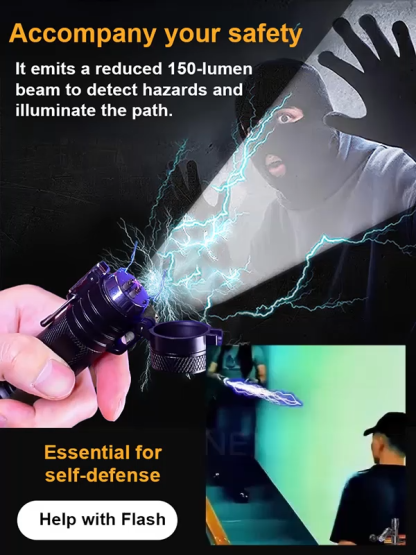 Three-in-one tactical high-intensity light, the safest and most effective protection💪