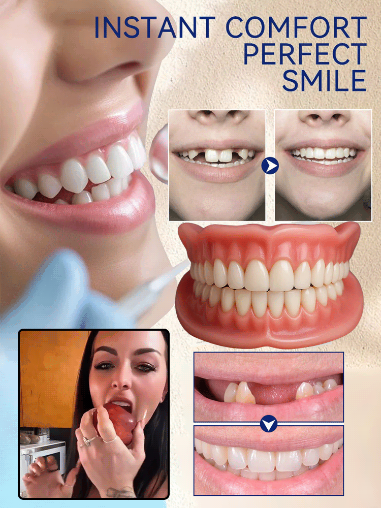 Get Perfect Dentures at Home in Just 3 Minutes—Create a Hollywood-Worthy, Dazzling Smile! ✨🦷