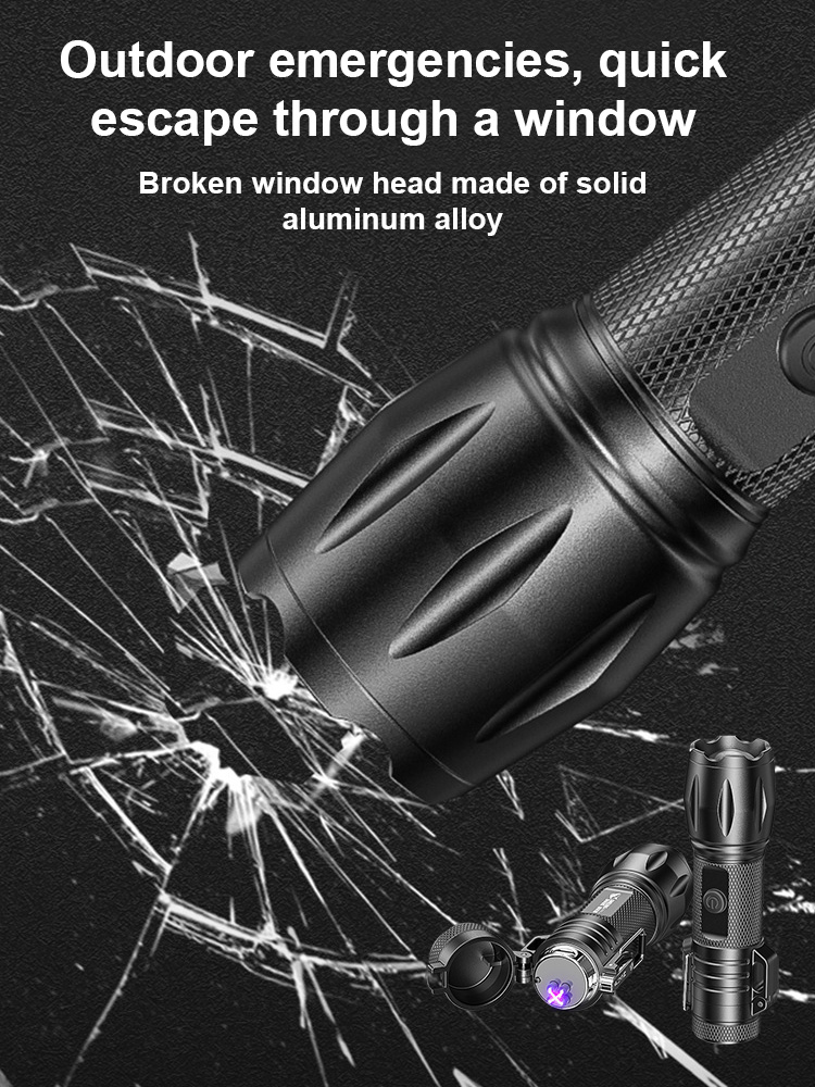 Three-in-one tactical high-intensity light, the safest and most effective protection💪