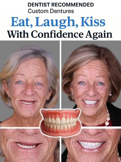 Get Perfect Dentures at Home in Just 3 Minutes—Create a Hollywood-Worthy, Dazzling Smile! ✨🦷