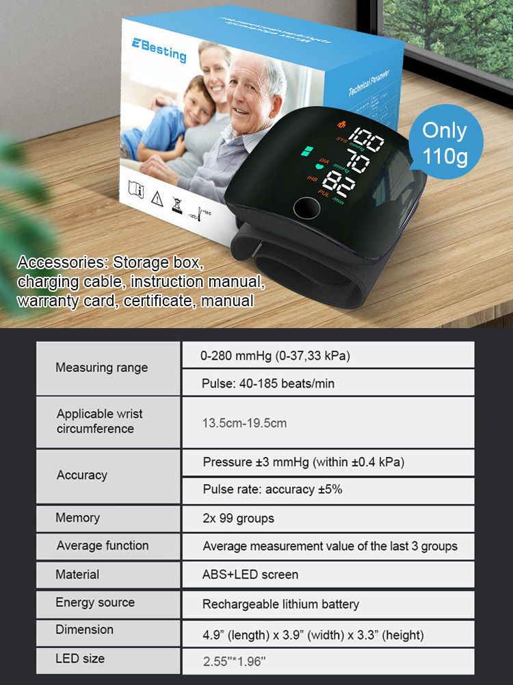 🏥【Medical-grade accuracy! Cardiovascular "alarm"❤️】Uses the same chip as hospitals, incredibly accurate data📊!