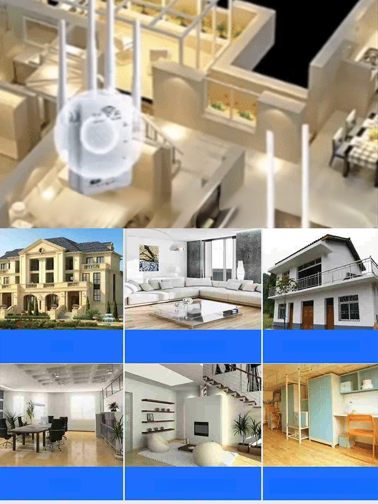 👑 Signal King! Six-Antenna Wireless Signal Amplifier 📡