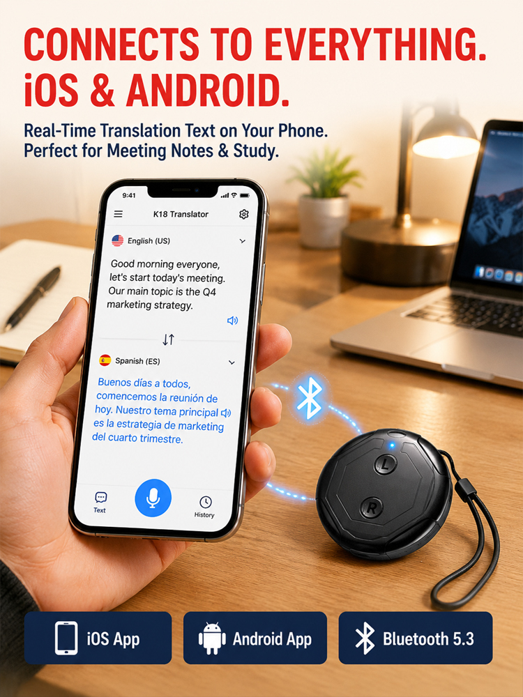 🚀 0.1s AI Translator: 144+ Languages, Offline Pro, Noise-Cancel 3-in-1