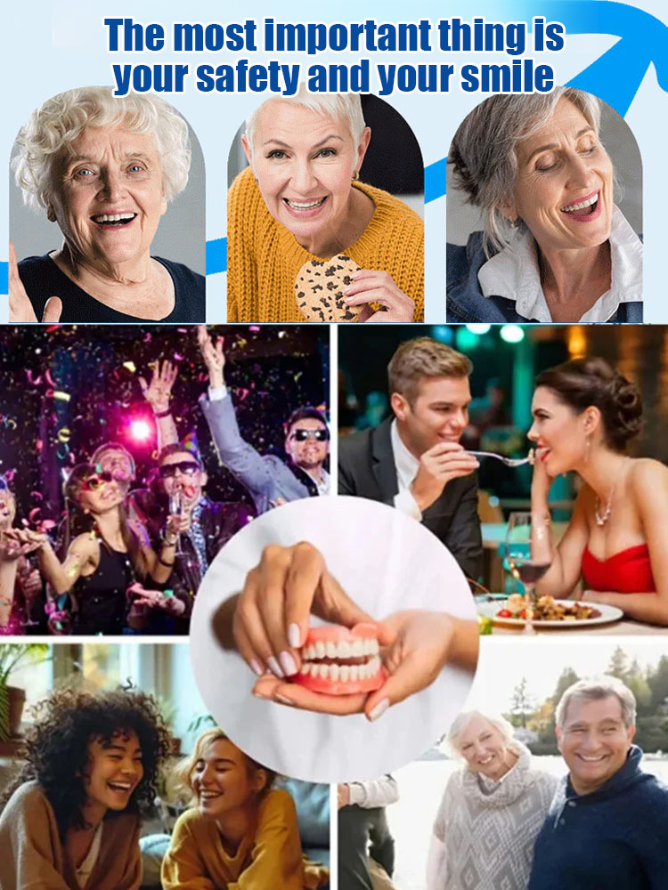 Stop hiding your teeth! Instantly achieve a million-dollar smile. Professional-grade kit. Witness the miracle! Get a perfect smile in just one second. Invisible and natural—corrects misaligned teeth.