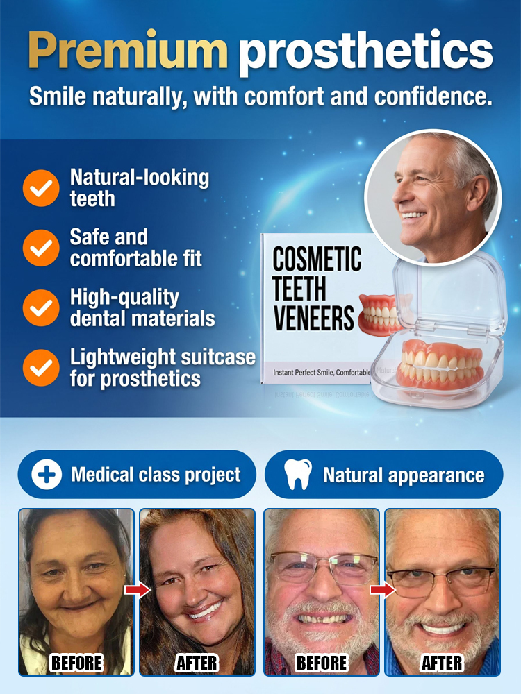 Realistic Denture Braces Teeth Whitening Kit