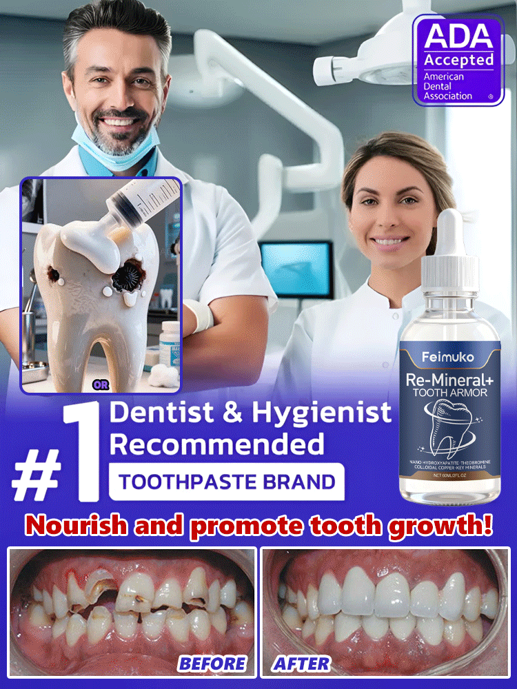 😱The truth dentists don't want you to know! Natural herbal extracts🌿 + exclusive bone regeneration factors, activating natural tooth root growth from the source, clinically proven 98% effective✅, helping you grow real teeth!