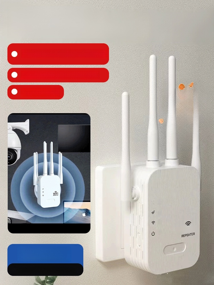 👑 Signal King! Six-Antenna Wireless Signal Amplifier 📡