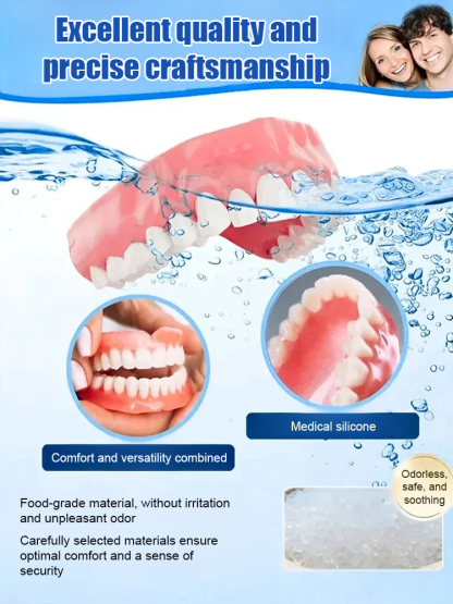Stop hiding your teeth! Instantly achieve a million-dollar smile. Professional-grade kit. Witness the miracle! Get a perfect smile in just one second. Invisible and natural—corrects misaligned teeth.