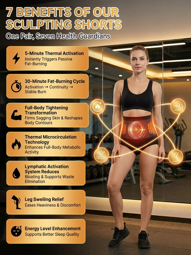 [30-Minute Precise Fat Burning] Calorie-Burning Shaping Underwear