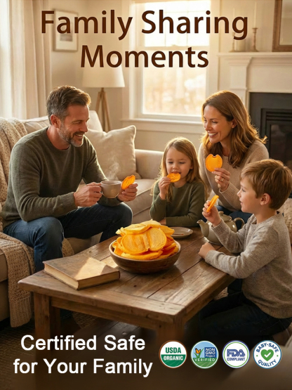 Fresh Farm Crispy Persimmon Chips Snack