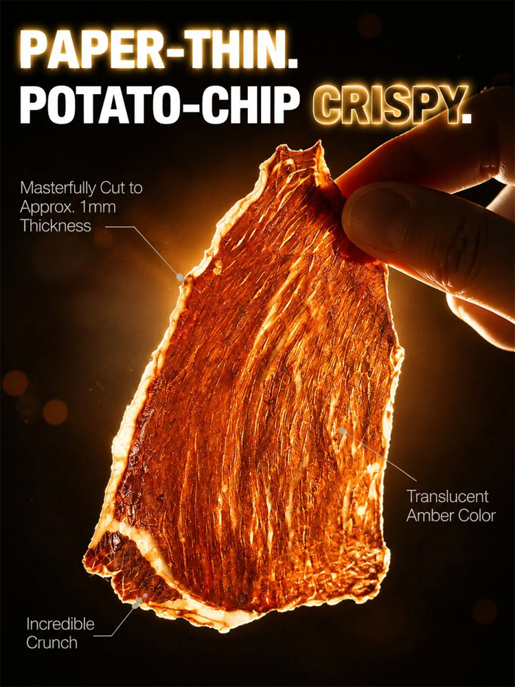 🚀 Protein-Powered Crispy Meat: 15g protein in 1 bag, Fuel your day, Zero carb!