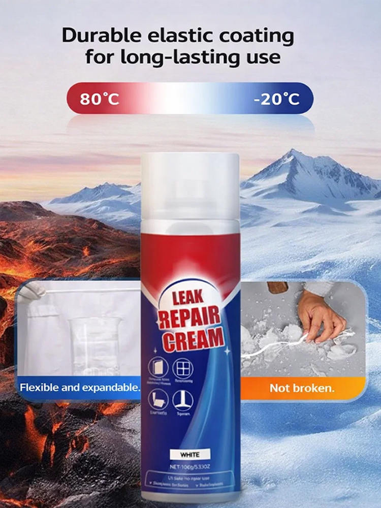 Quickly solves leaks, simple to operate, even beginners can use it easily.