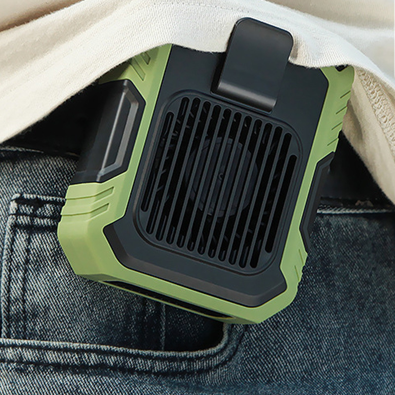FM-Small outdoor waist cooling fan