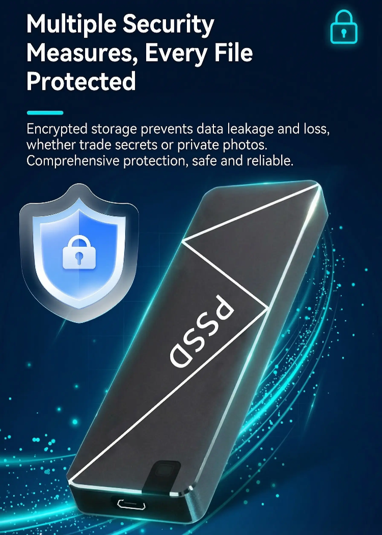 16TB Military-Grade Portable Hard Drive – Factory Price, Limited to 200 Units!