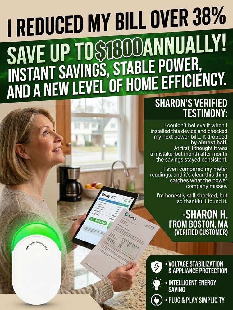 Officially certified by the U.S. Department of Energy, this smart technology stabilizes voltage and current, completely eliminating unnecessary power loss and reducing electricity bills by up to 50%.
