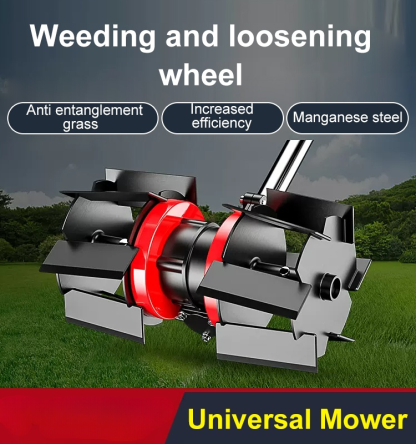Grass Cutter Special Weed Removal and Loosening Soil Wheel