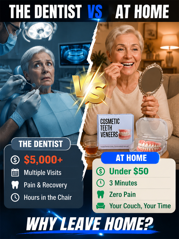Realistic Denture Braces Teeth Whitening Kit