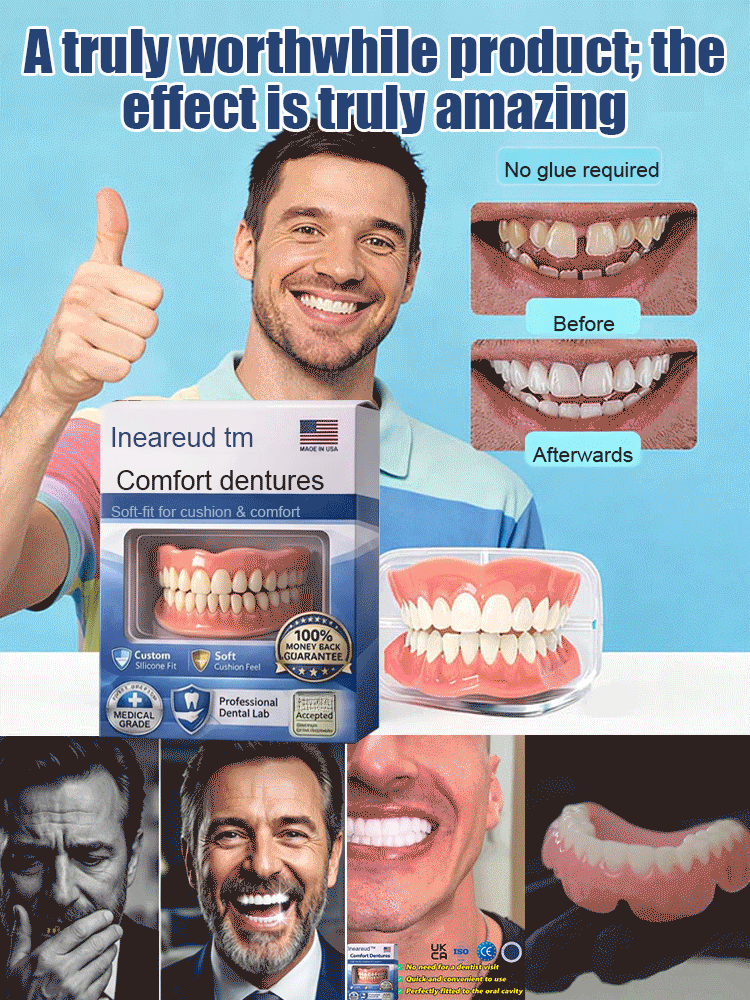Stop hiding your teeth! Instantly achieve a million-dollar smile. Professional-grade kit. Witness the miracle! Get a perfect smile in just one second. Invisible and natural—corrects misaligned teeth.