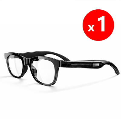 Smart Zoom Color-Changing Solar Real-Time AI Translation Glasses