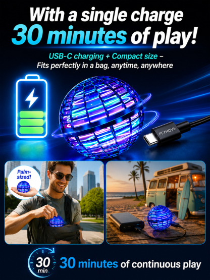 🚀 Magic Pro-Flyer: 1 Toss to Gravity-Defying Stunts, No more screen addiction!