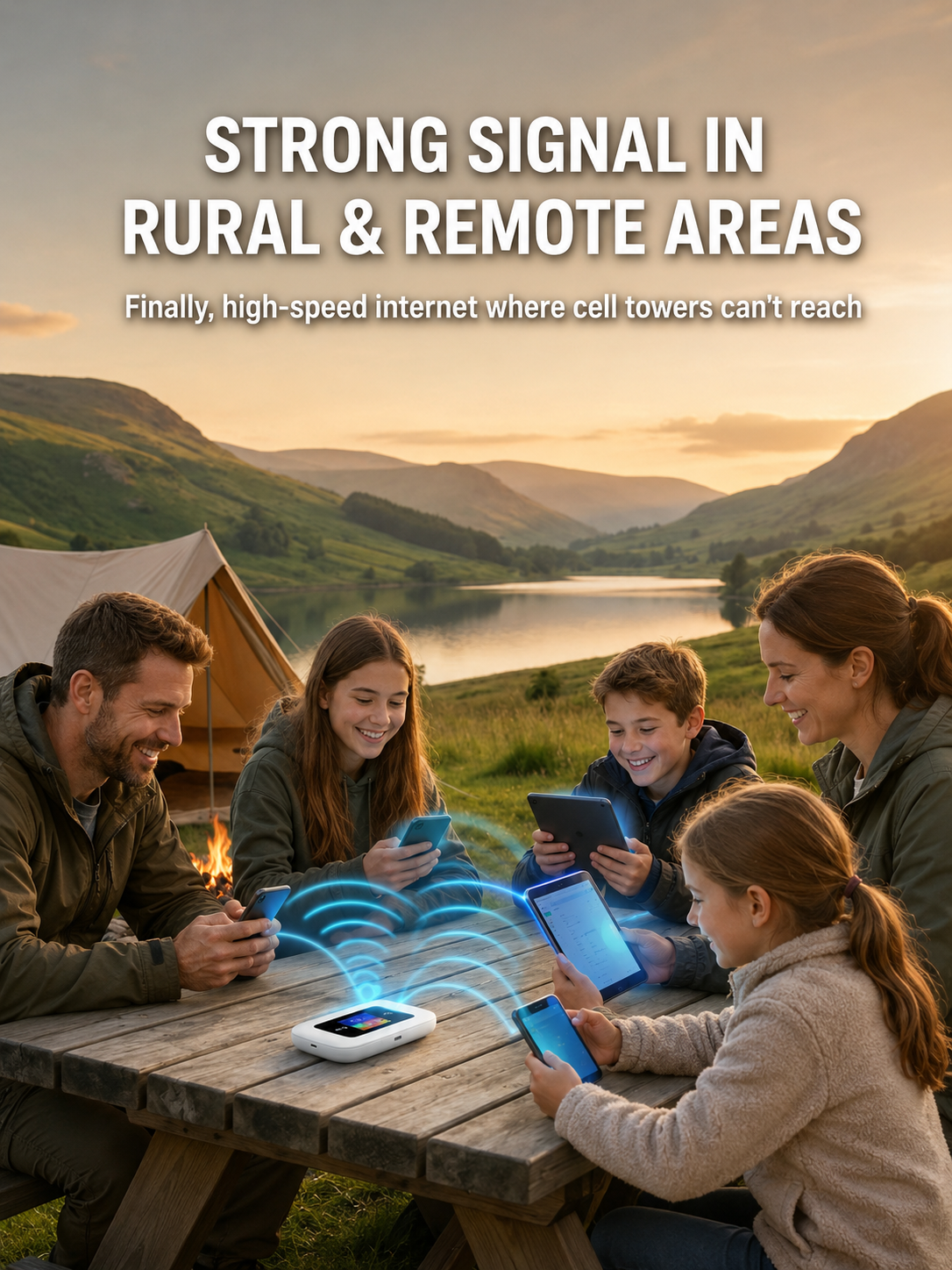 New generation high-speed portable WiFi