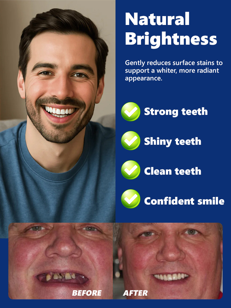 😱The truth dentists don't want you to know! Natural herbal extracts🌿 + exclusive bone regeneration factors, activating natural tooth root growth from the source, clinically proven 98% effective✅, helping you grow real teeth!