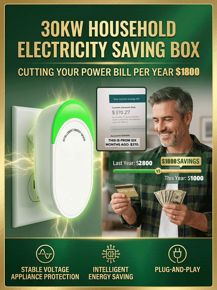 Officially certified by the U.S. Department of Energy, this smart technology stabilizes voltage and current, completely eliminating unnecessary power loss and reducing electricity bills by up to 50%.