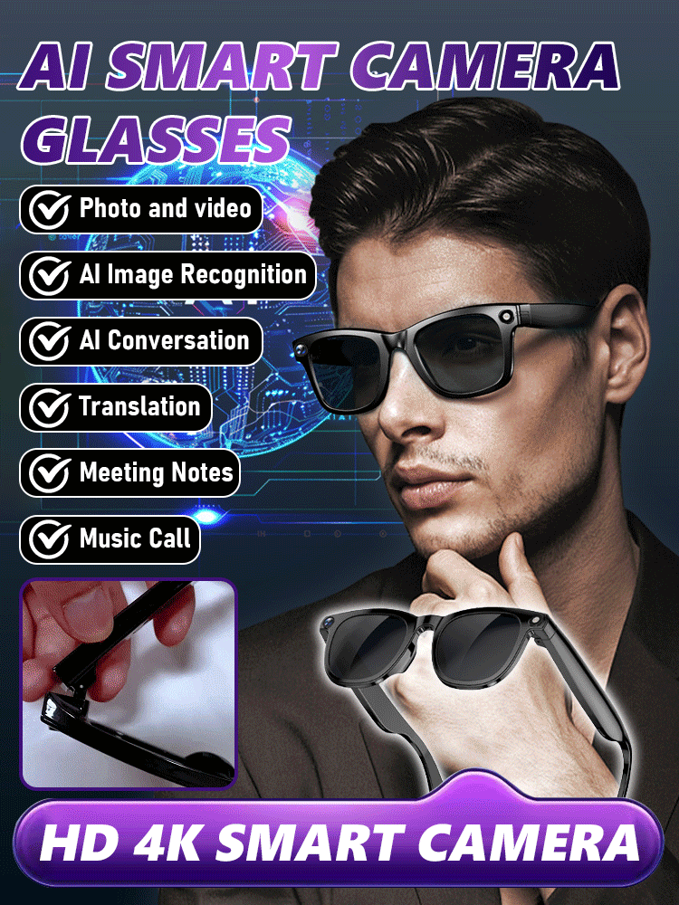 🤩These AI smart glasses with a camera offer a 14-day free trial with a full refund if unsatisfactory. 🌸They also come with a 30-year warranty.